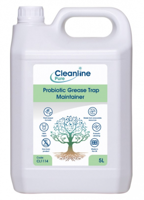 CLEANLINE PURE GREASE TRAP MAINTAINER 5L X2