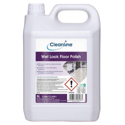 CLEANLINE WET LOOK FLOOR POLISH 5L