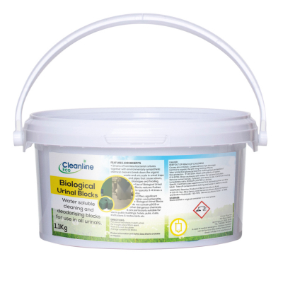 CLEANLINE ECO BIOLOGICAL URINAL BLOCKS 1.1KG