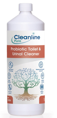 CLEANLINE PURE TOILET & URINAL CLEANER 1L X6