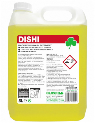 CLOVER DISHI AUTO DISHWASHER LIQUID 5 LTR