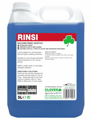 CLOVER RINSI AUTO RINSE AID 20LTR