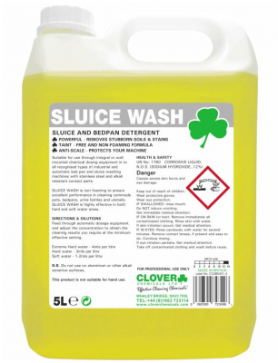 SLUICE AND BEDPAN DETERGENT 2X5LTR