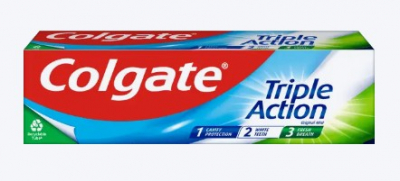 COLGATE ADVANCED TRIPLE ACTION TOOTHPASTE 12X75ML