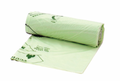 GREEN COMPOSTABLE 10L FOOD WASTE LINER 40X ROLLS OF 26