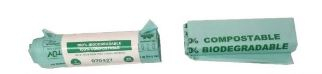 COMPOSTABLE FOOD CADDY LINER X2080 (40ROLLSX52)380x390MM