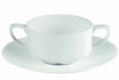 CONNOISSEUR HANDLED SOUP CUP 25CL/8OZ