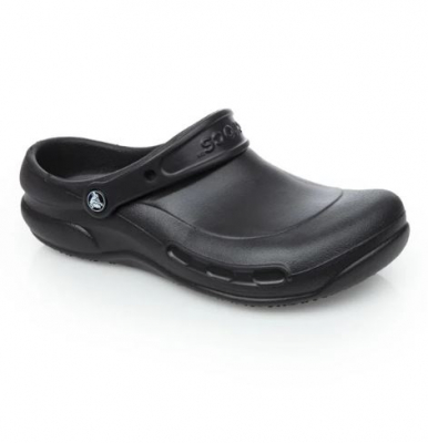 BISTRO CROCS BLACK SIZE 10/11 EURO45.5 SLIP RESISTANT