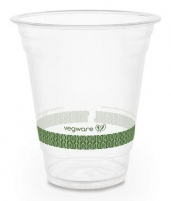 VEGWARE COMPOSTABLE PLA COLD CUP 12OZ, 96-SERIES  X1000