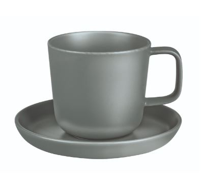 COSTA VERDE NORDIKA GREY MUG 330ML X2 110033G