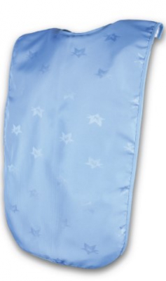 DIGNIFIED CLOTHING PROTECTOR BIB 45X90CM BLUE