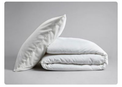 DUVET COVER KING SIZE WHITE EASYCARE PLAIN