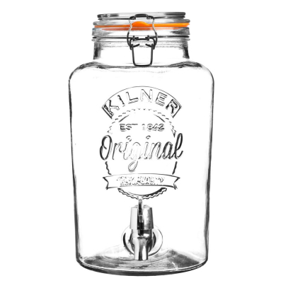 KILNER 8LT DRINKS DISPENSER X2 0025.403 PLASTIC TAP