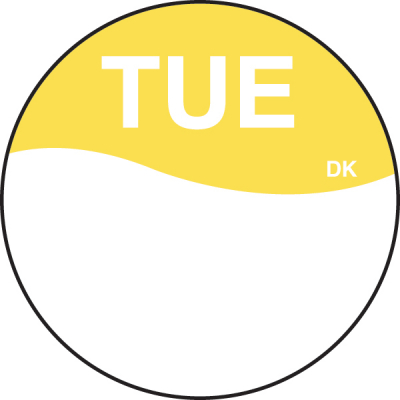 DURAMARK DAY OF THE WEEK TUESDAY - PERMANENT