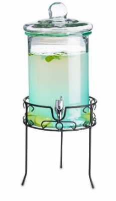 ROUND DRINKS DISPENSER WITH STAND 4.8LTR