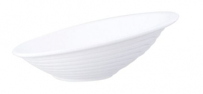 DUNE BUFFET BOWL 28CM WHITE