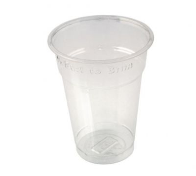 DISPOSABLE HALF PINT TO LINE CE MARKED TUMBLER