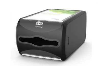 TORK XPRESSNAP COUNTER NAPKIN DISPENSER BLACK
