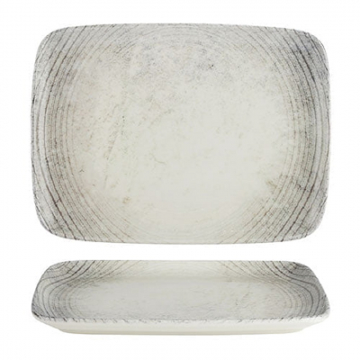 SERENITY RECT PLATTER 27CM ACADEMY FUSION