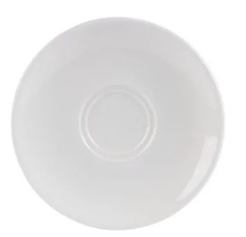 DOUBLE WELL SAUCER 16CM/6.5Inch PACK OF 6