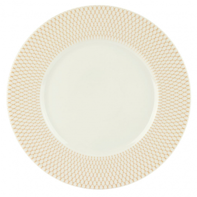 QUARTZ GOLD CHARGER PLATE 32CM