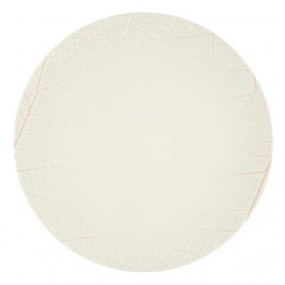 ORGANIC BEIGE CHARGER PLATE 31 CM