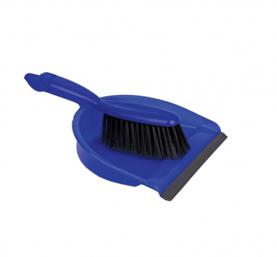 DUSTPAN & BRUSH SOFT BLUE