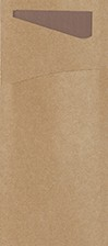 DUNI SACCHETTO TISSUE 190X85mm ECO ECHO/CHESTNUT