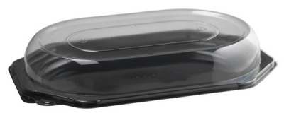 CLEAR LID FOR SMALL BLACK PLATTER