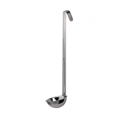 LADLE S/S 4OZ/118ML 8CM DIA