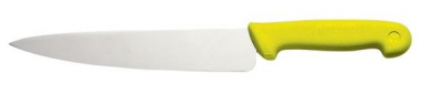 COOKS KNIFE 10Inch YELLOW HANDLE