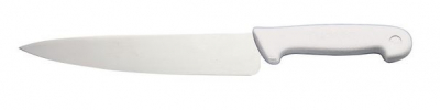 COOKS KNIFE 10Inch WHITE HANDLE