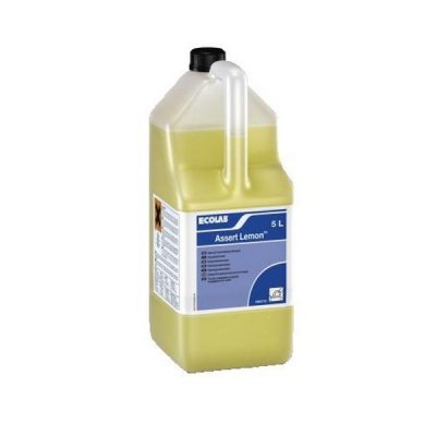 ECOLAB ASSERT LEMON LIQUID HAND DISHWASH DETERGENT 5L