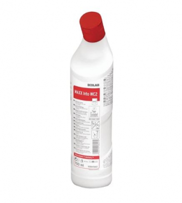 ECOLAB MAXX INTO WC2 SUPER TOILET CLEANER & RENOVATOR ACIDIC 750ML