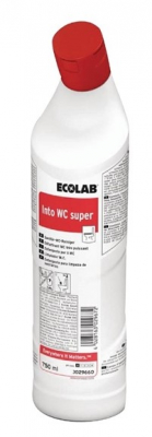 ECOLAB INTO WC SUPER TOILET CLEANER 750ML X12
