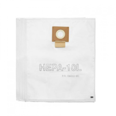 VIPER 10LTR HEPA BAG FOR FA130 X10  VA81398-P10 *CLEARANCE*