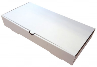LARGE FISH AND CHIP BOX WHITE 300 X 142 X 48MM