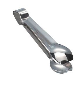STAINLESS STEEL SERVING TONGS 8Inch