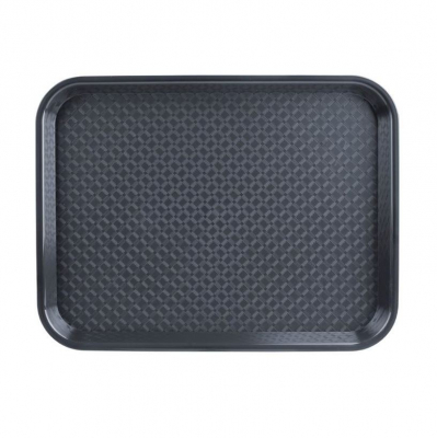 KRISTALLON FOODSERVICE TRAY CHAROAL 415X305MM FD937