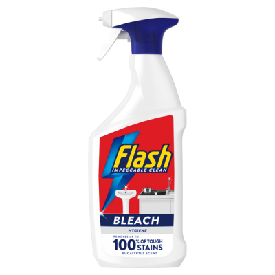 FLASH MULTI-PURPOSE CLEANER WITH BLEACH 800ML