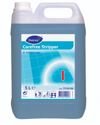DIVERSEY CAREFREE FLOOR POLISH STRIPPER 5LTR