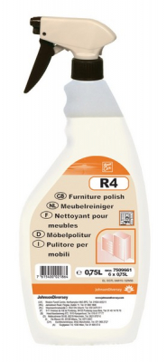 DIVERSEY ROOM CARE R4 FURNITURE POLISH 750ML