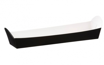FRESH PACK CARD BLACK TRAY 248X60X35MM X500 D42002