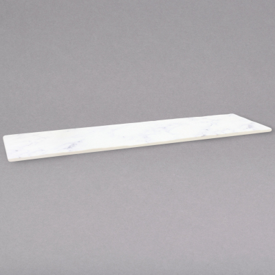 FROSTONE WHITE MARBLE DISPLAY TRAY GN2:4 52.5X16X1CM