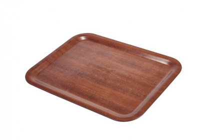 DARKWOOD MAHOGANY TRAY 430X330MM    DT4333