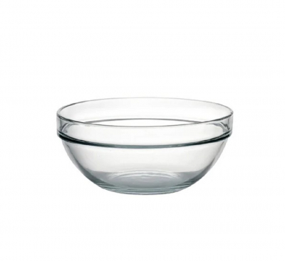 CHEFS GLASS BOWL 230MM 2518ML 88.6OZ 9Inch