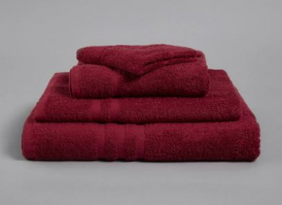 SUPERIOR BATH TOWEL BURGUNDY 500GSM
