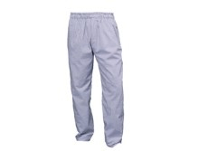 BLUE & WHITE CHECK BAGGIES TROUSER