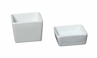 GENWARE DEEP SQUARE DISH 6.5X4.9CM TO FIT 353028