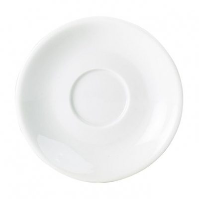 GENWARE PORCELAIN WHITE SAUCER 5.8Inch